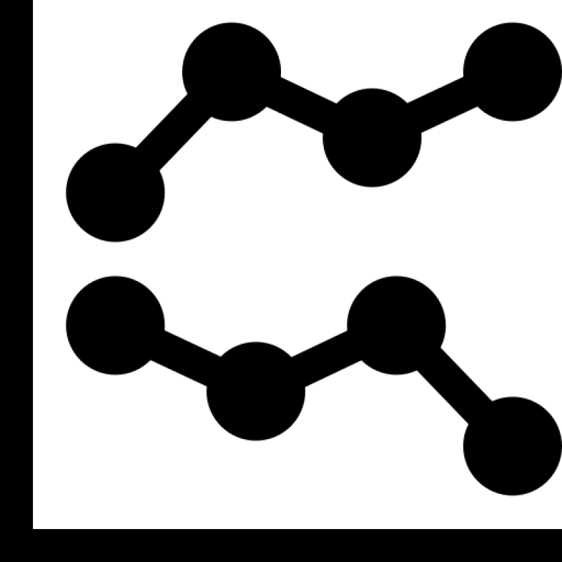 Line Graph Icon